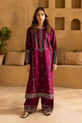 BATIK-2PC LAWN EMBROIDERED SEQUIN SHIRT AND EMBROIDERED TROUSER-NC-2625