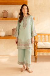 BATIK-2PC SEQUIN LAWN EMBROIDERED SHIRT WITH SEQUIN EMBROIDERED TROUSER-NC-2618