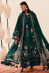 SUFFUSE-3PC LAWN EMBROIDERED SHIRT WITH ORGANZA EMBROIDERED DUPATTA AND TROUSER -NC-2633