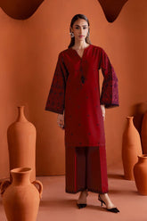 BATIK-2PC LAWN EMBROIDERED SHIRT WITH TROUSER-NC-2605,