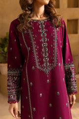 BATIK-2PC LAWN EMBROIDERED SEQUIN SHIRT AND EMBROIDERED TROUSER-NC-2625
