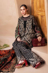 MARIA.B-3PC LAWN EMBROIDERED PRINTED SHIRT WITH CHIFFON PRINT DUPATTA AND PRINT TROUSER-NC-2617