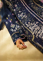 MIRANA-3PC LAWN EMBROIDERED SHIRT WITH BAMBER CHIFFON DUPATTA AND TROUSER-NC-2631