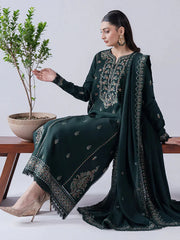 ASIM JOFA-3PC LAWN EMBROIDERED SHIRT WITH LAWN EMBROIDERED DUPATTA & TROUSER-NC-2682