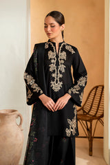 IZNIK- 3PC LAWN EMBROIDERED SHIRT WITH CHIFFON PRINTED DUPATTA AND EMB TROUSER-NC-2613