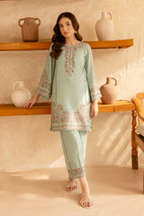 BATIK-2PC SEQUIN LAWN EMBROIDERED SHIRT WITH SEQUIN EMBROIDERED TROUSER-NC-2618