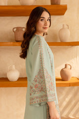 BATIK-2PC SEQUIN LAWN EMBROIDERED SHIRT WITH SEQUIN EMBROIDERED TROUSER-NC-2618