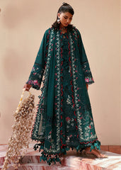 SUFFUSE-3PC LAWN EMBROIDERED SHIRT WITH ORGANZA EMBROIDERED DUPATTA AND TROUSER -NC-2633