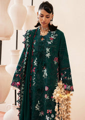 SUFFUSE-3PC LAWN EMBROIDERED SHIRT WITH ORGANZA EMBROIDERED DUPATTA AND TROUSER -NC-2633