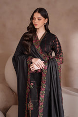IZNIK-3PC LAWN EMBROIDERED SHIRT WITH CHIFFON EMBROIDERED DUPATTA AND TROUSER-NC-2630