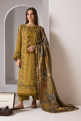SOBIA NAZIR-3PC LAWN EMBROIDERED SHIRT WITH CHIFFON PRINTED DUPATTA AND TROUSER-NC-2631