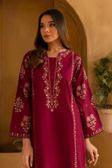 BATIK-2PC LAWN EMBROIDRED SHIRT WITH LAWN EMBROIDRED TROUSER-NC-2660