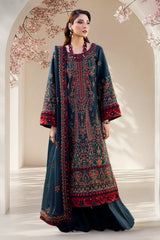 ASIM JOFA-3PC LAWN EMBROIDERED SHIRT WITH KHAADI NET EMBROIDERED DUPATTA AND TROUSER NC-2679