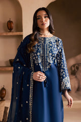 BATIK-3PC LAWN EMBROIDERED SHIRT WITH CHIFFOON EMBROIDERED DUPATTA AND EMB TROUSER-NC-2621