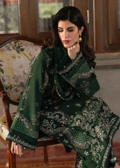 SAPPHIRE-3PC LAWN EMBROIDERED SHIRT WITH KHADDI NET EMBROIDERED DUPATTA AND TROUSER-NC-2678