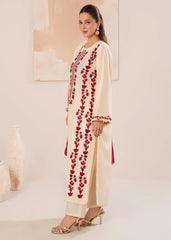IZEL-3PC LAWN EMBROIDERED SHIRT WITH CHIFFON TYE&DYE DUPATTA AND TROUSER-NC-2649