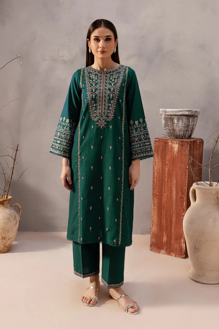 BATIK-2PC LAWN EMBROIDERED SHIRT WITH EMB TROUSER-NC-2613