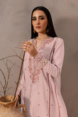 BATIK-2PC LAWN EMBROIDERED SHIRT WITH EMB TROUSER-NC-2612