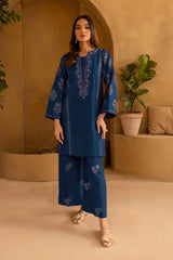 URGE-2PC LAWN EMBROIDERED SHIRT WITH EMB TROUSER-NC-2611