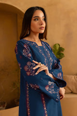 URGE-2PC LAWN EMBROIDERED SHIRT WITH EMB TROUSER-NC-2611