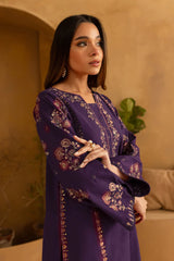 BATIK-2PC LAWN EMBROIDERED SHIRT WITH EMB TROUSER-NC-2614