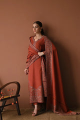BATIK-3PC LAWN EMBROIDERED SHIRT WITH LAWN EMBROIDERED DUPATTA AND TROUSER-NC-2684