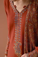 BATIK-3PC LAWN EMBROIDERED SHIRT WITH LAWN EMBROIDERED DUPATTA AND TROUSER-NC-2684