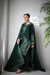 BATIK-3PC LAWN EMBROIDERED SHIRT WITH LAWN EMBROIDERED DUPATTA & TROUSER-NC-4677