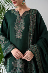 BATIK-3PC LAWN EMBROIDERED SHIRT WITH LAWN EMBROIDERED DUPATTA & TROUSER-NC-4677