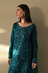 ZAIB-3PC LAWN EMBROIDERED SHIRT WITH CHIFFON EMB DUPATTA AND TROUSER-NC-2612
