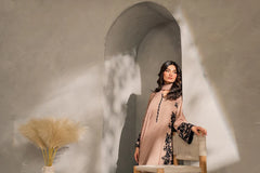 ASIM JOFA-3PC LAWN EMBROIDERED SHIRT WITH CHIFFON TYE&DYED DUPATTA AND TROUSER-NC-2688