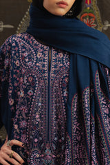 ZARA SHAH JAHAN-3PC LAWN EMBROIDERED SHIRT WITH KHADDI NET EMBROIDERED DUPATTA AND TROUSER-NC-2676