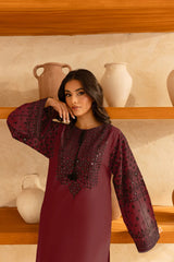 BATIK-2PC LAWN EMBROIDERED SHIRT WITH EMB TROUSER-NC-2633 B