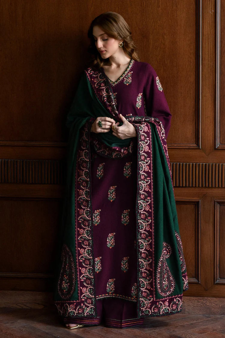 BATIK-3PC LAWN EMBROIDERED SHIRT WITH LAWN EMBROIDERED DUPATTA AND TROUSER-NC-2697