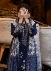 BATIK-3PC LAWN EMBROIDERED SHIRT WITH CHIFFOON PRINT DUPATTA AND EMB TROUSER-NC-2603