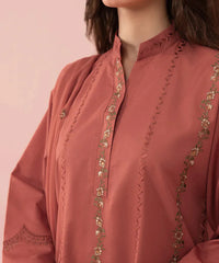 SAPPHIRE -3PC LAWN EMBROIDERED SHIRT WITH BAMBER CHIFFON EMBROIDERED DUPATTA-NC-2664