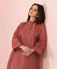 SAPPHIRE -3PC LAWN EMBROIDERED SHIRT WITH BAMBER CHIFFON EMBROIDERED DUPATTA-NC-2664