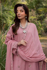 BATIK-3PC LAWN EMBROIDERED SHIRT WITH CHIFFON EMBROIDERED DUPATTA AND TROUSER-NC-2655